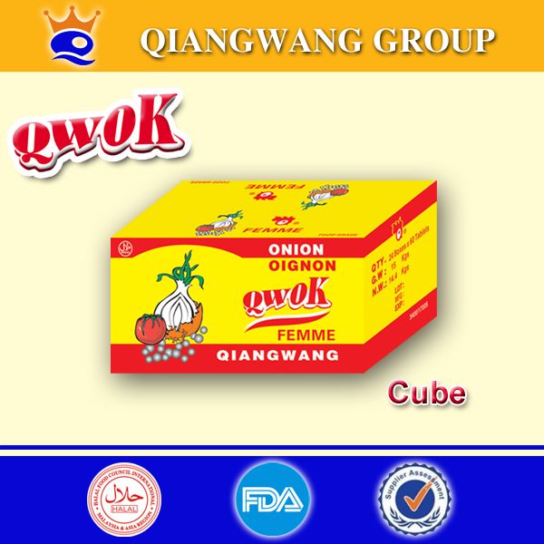 Qwok 10g Halal Onion Flavour Seasoning Cubes