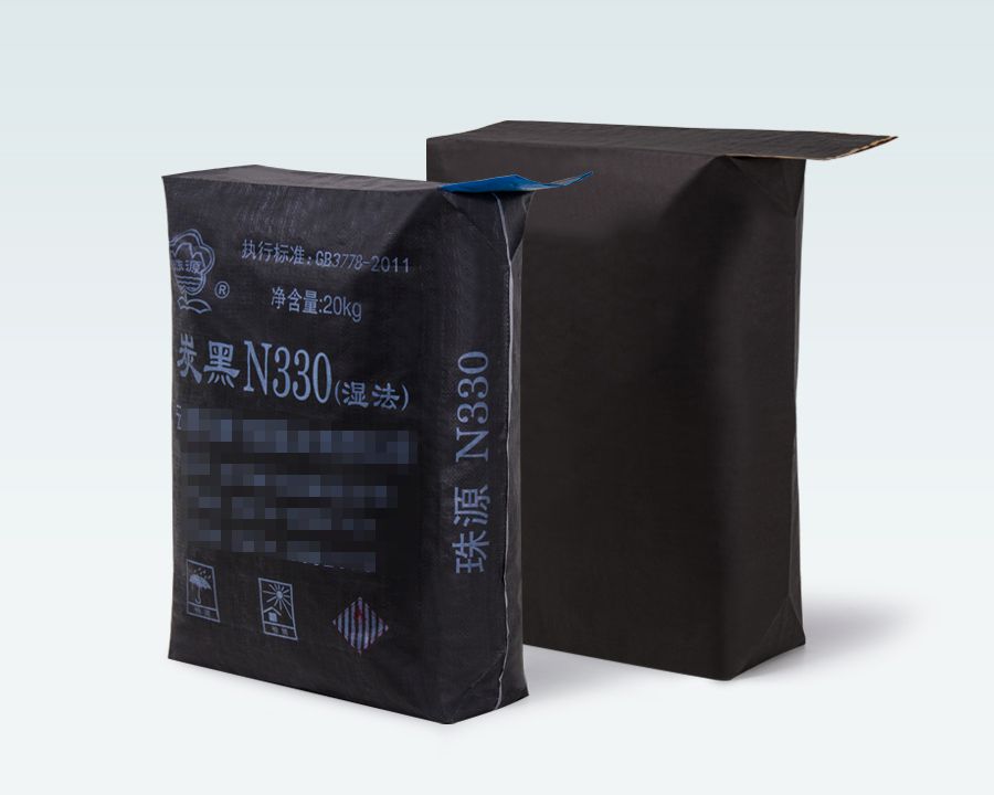 Carbon black paper valve bag