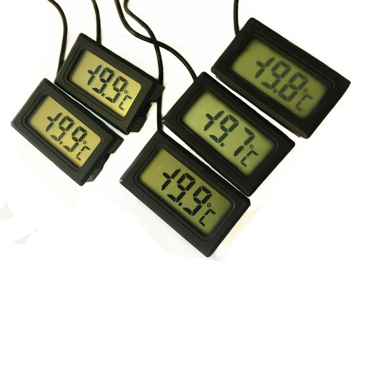 Accurate Digital Thermometer/plastic Case Digital Thermometer For Freezer/refrigertor/aquarium/ Car Air-condition Tpm-10