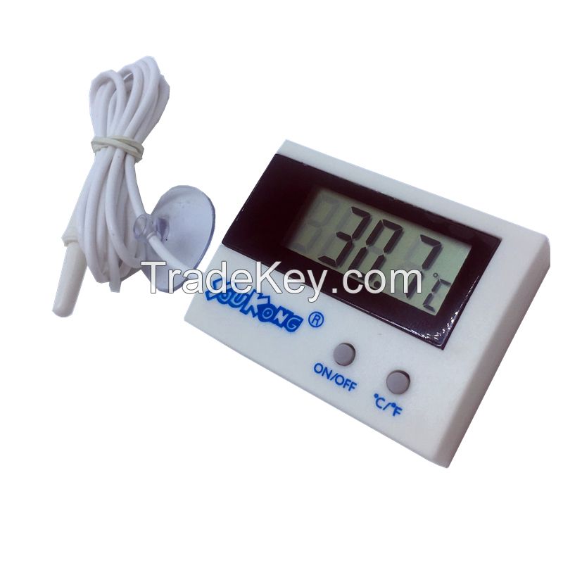 LCD display digital thermometer, digital water temperature meter ST-1A used for aquarium market, home life and gifts