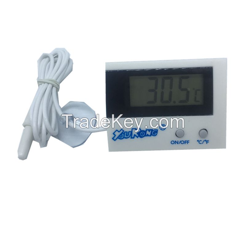 LCD display digital thermometer, digital water temperature meter ST-1A used for aquarium market, home life and gifts