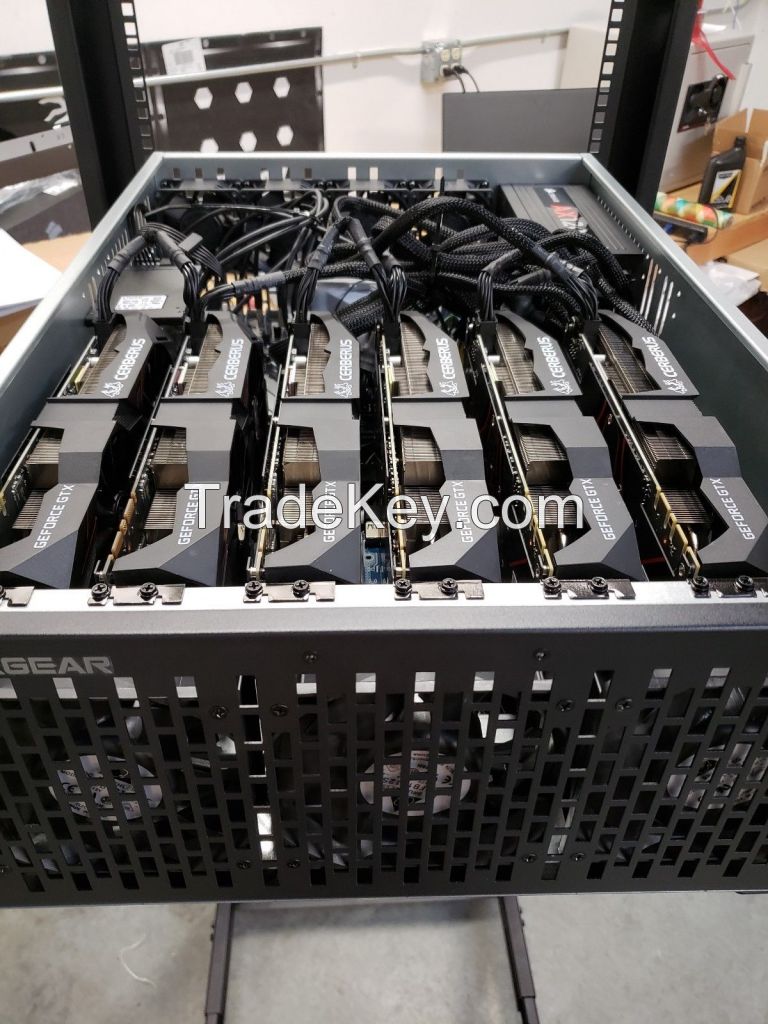  6 GPU 1070 Ti Mining Rig Hydra 3 Server