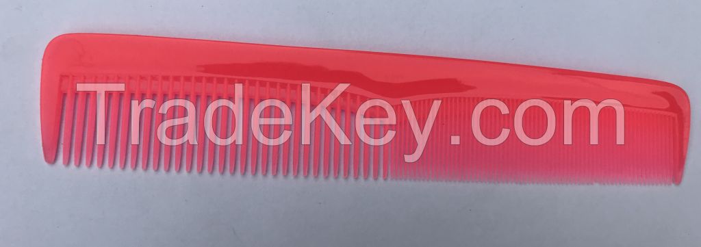 High Quality Plastic Hair Comb With Multicolor