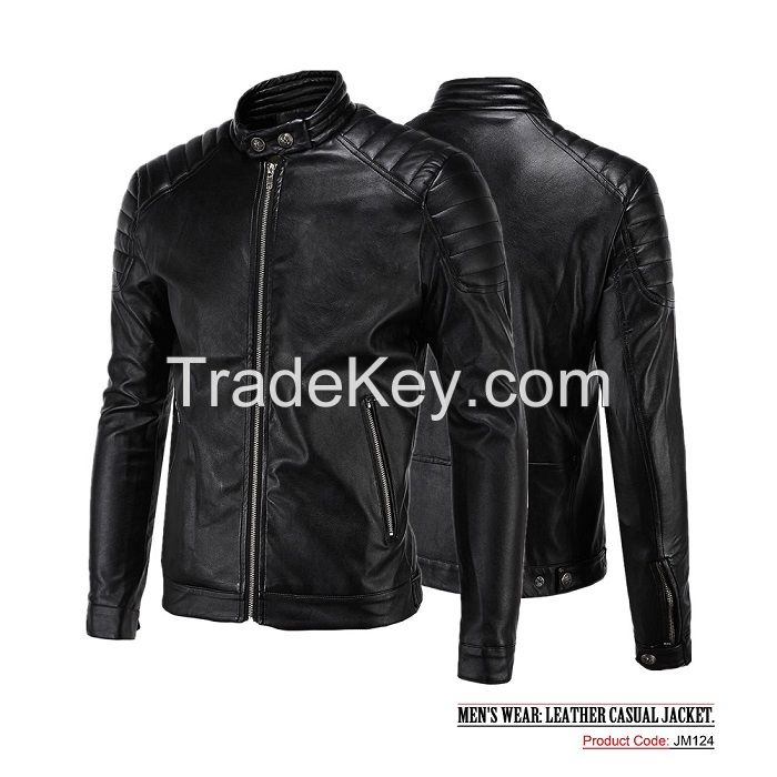 Men's Leather Casual Jackets