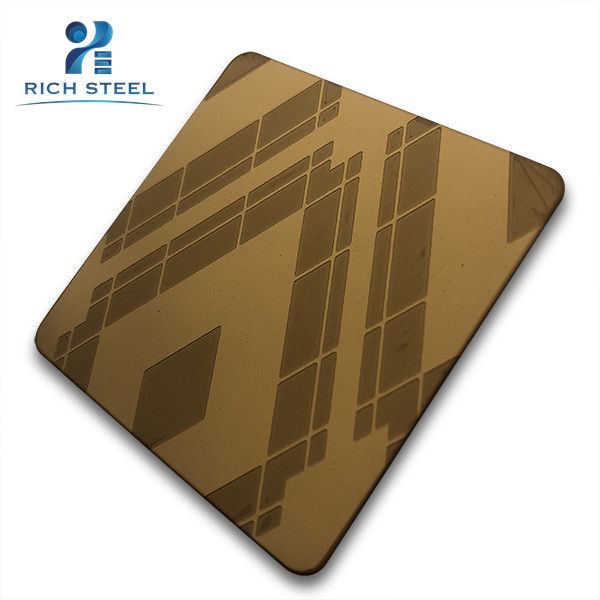 4Ãƒï¿½8 Etched Stainless Steel Sheets