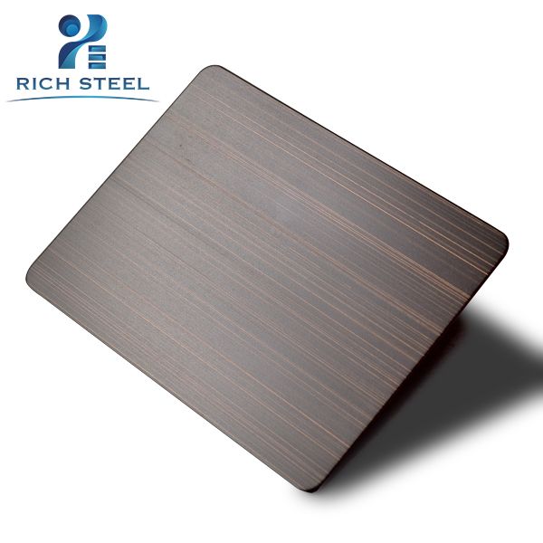 China Supplier Wall Decotative Metal Sheet Stainless Steel