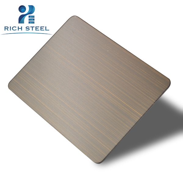 China Supplier Wall Decotative Metal Sheet Stainless Steel