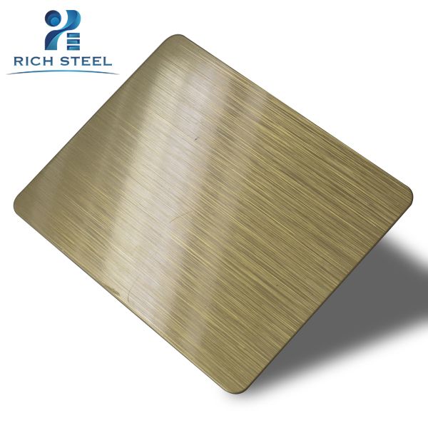 China Supplier Wall Decotative Metal Sheet Stainless Steel