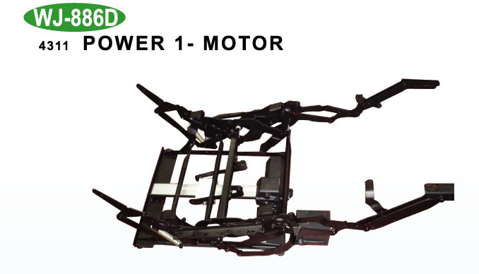 Motorized Zerowall Recliner Mechanism WJ-886D