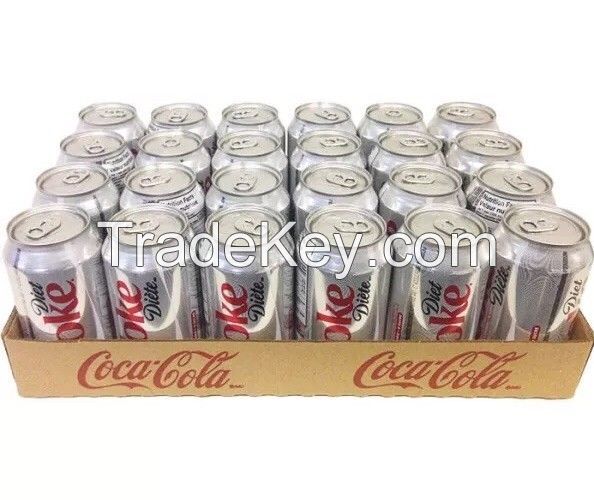 Diet Coke Fizzy Drinks 24 x 330ml Cans