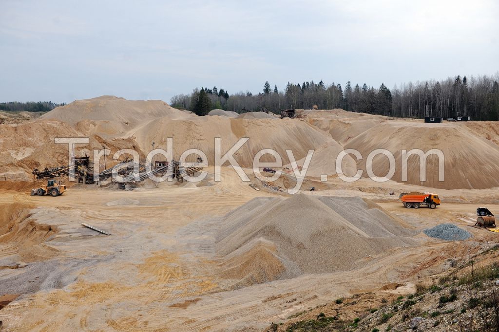 Soil, sand, peat, gravel, grit, rocks, stones