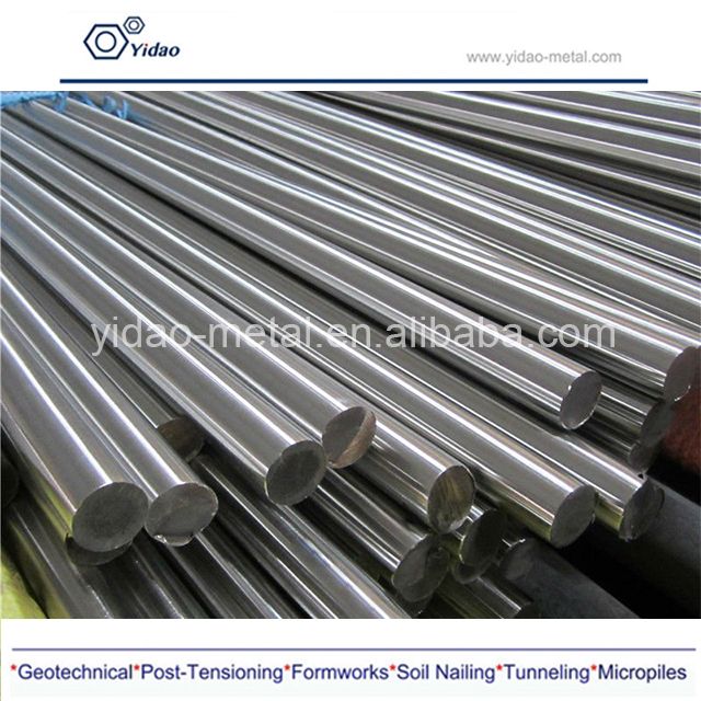 For construction and machine part hot rolling round bar