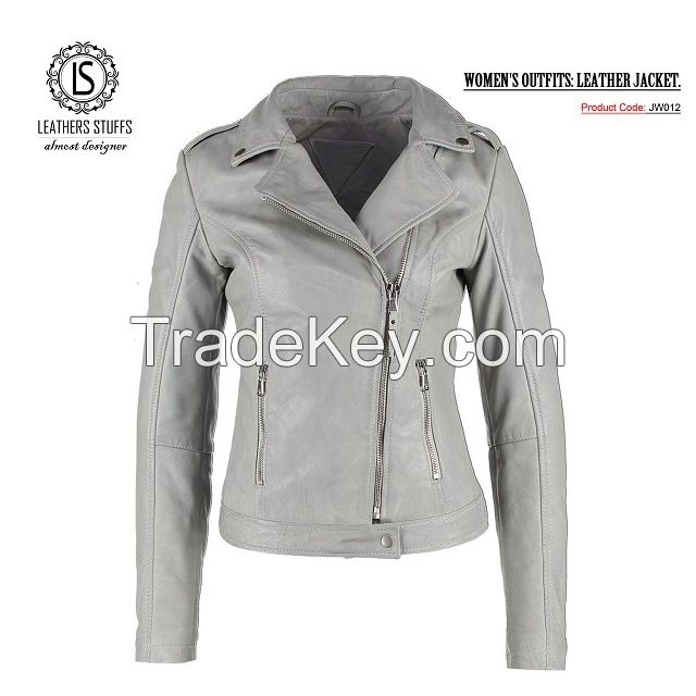 Women's Leather Casual Jackets