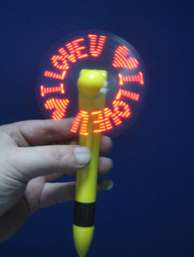promotion gift, adverting gift, flashing gift, message fan pen