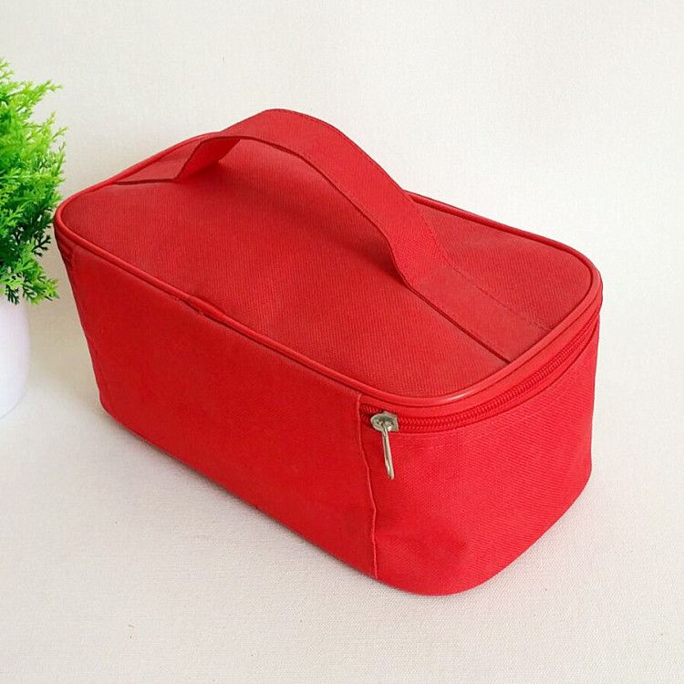 hot sale durable zipper  canvas aluminium foil cooler bag lunch bag