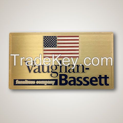 Copper nameplates