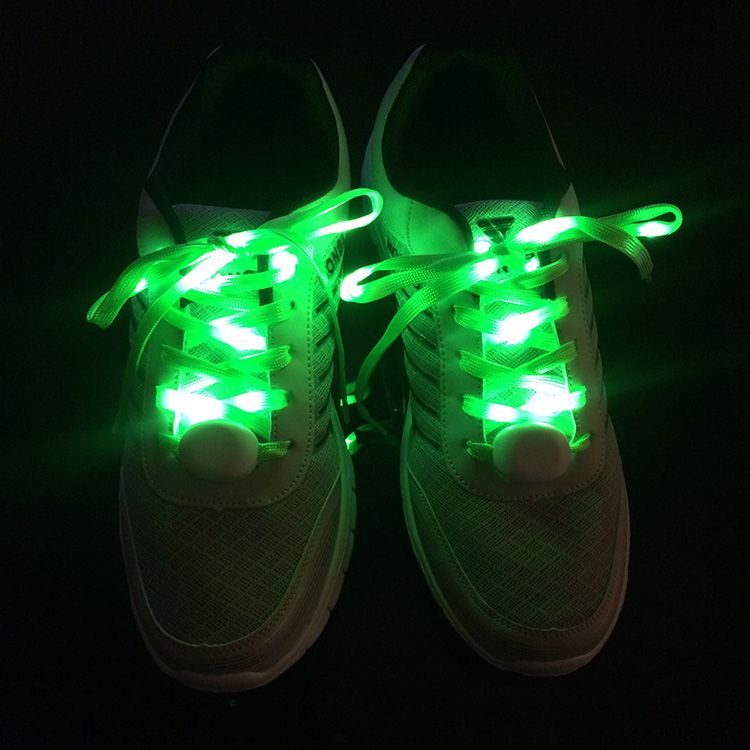 ABS nylon led flashing shoelace