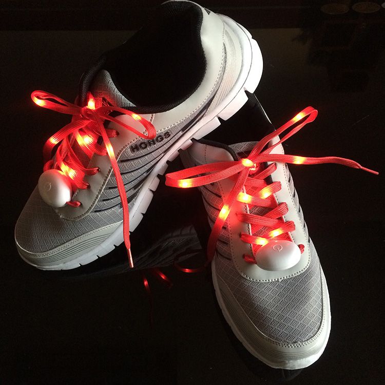 Abs Nylon Led Flashing Shoelace