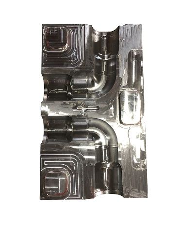 90 degree plastic pipe mould