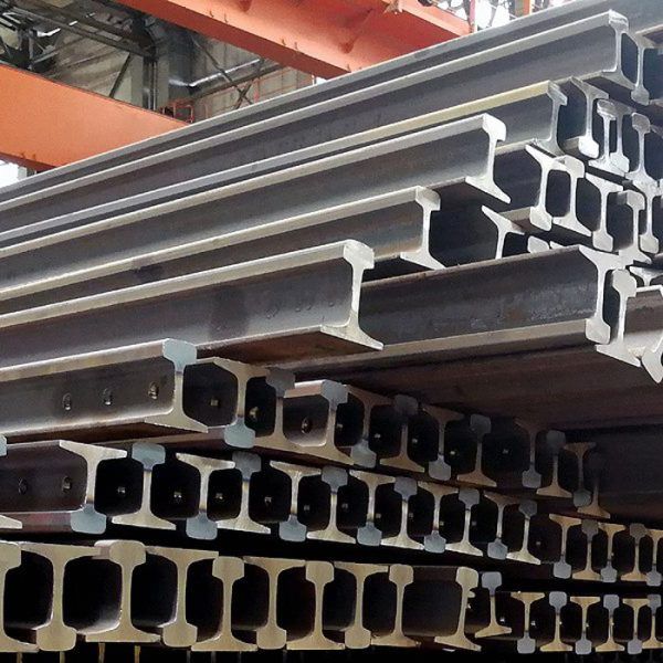 China 8-75kg dubai light &amp; heavy steel rail track prices