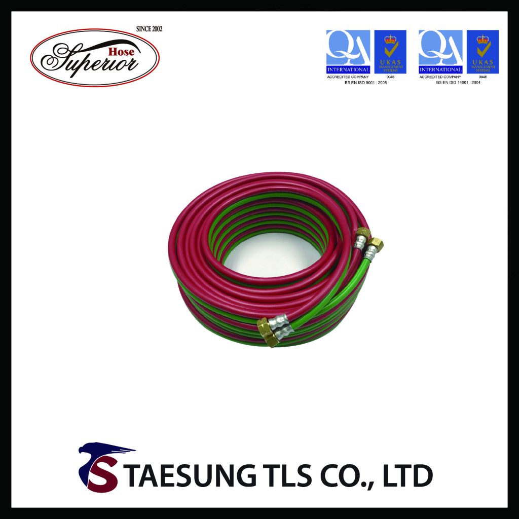 PVC TWIN WELDING (SINGLE) HOSE [TAESUNG]