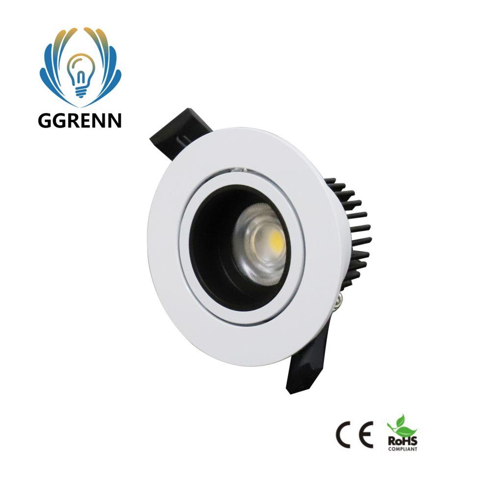 Ce Top 3W/5W Recessed LED COB Ceiling Downlight for Hotel/Shopping Mal