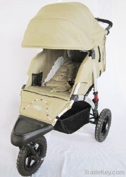 Perfect 12" Big Wheel Baby Stroller with reversible seat/carriage