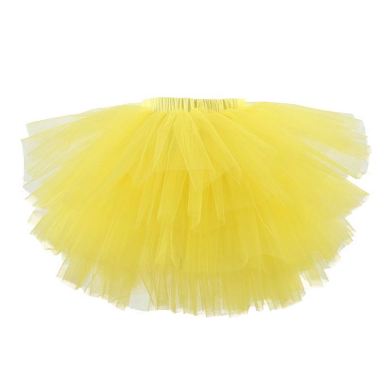 Multi-layer Stiff Tulle Ballet Skirt For Girls