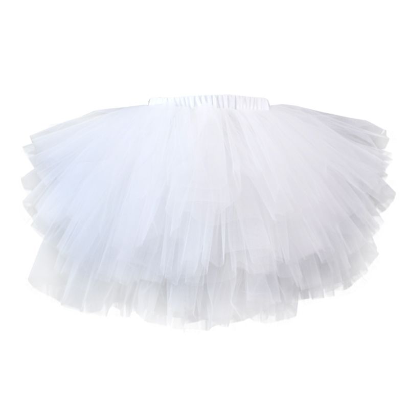 Multi-layer Stiff Tulle Ballet Skirt For Girls
