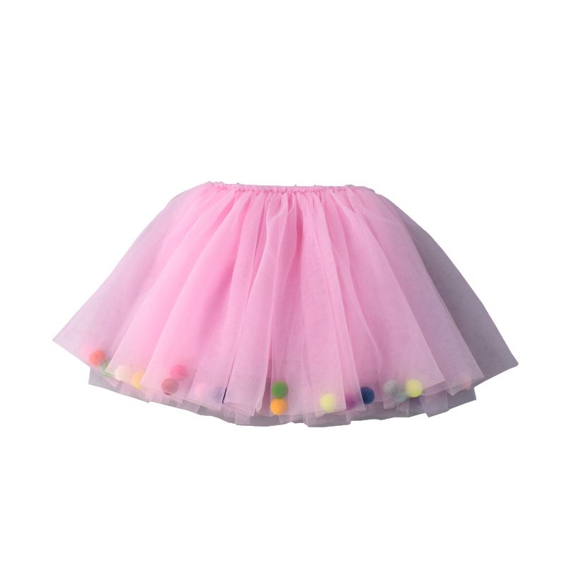 Soft tulle Skirt With Colorful Balls