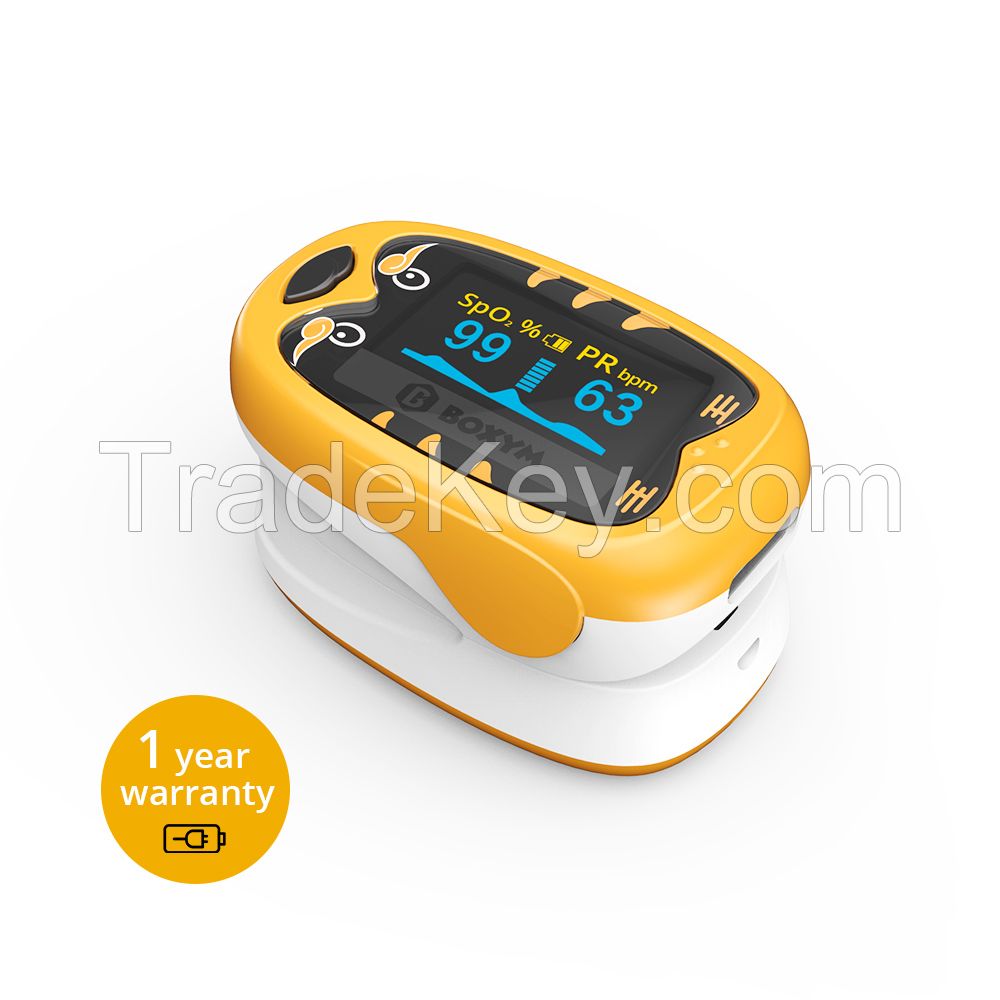 New Infant Pediatric Kid Rechargeable Finger Pulse Oximeter SpO2 Monitor Okids