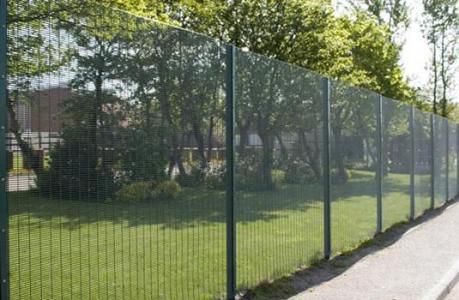 PVC Coated Galvanized Welded Wire Mesh 358 High Security Fence