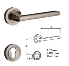 zinc alloy door lever handle