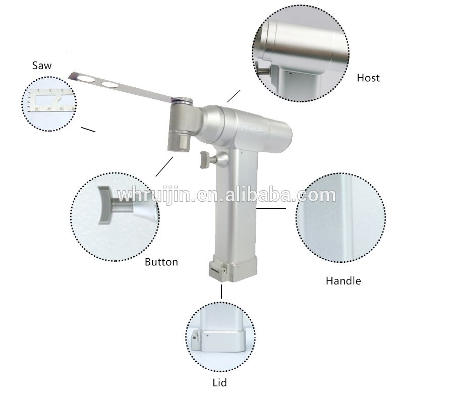 Medical Electric Orthopedic Surgery Oscillating Swing Bone Saw (NS-1011)