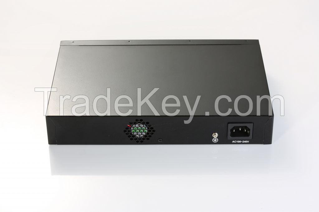 1U rack 4port EPON OLT optical line terminal 4PON WEB SNMP CTC  hiosotech.com