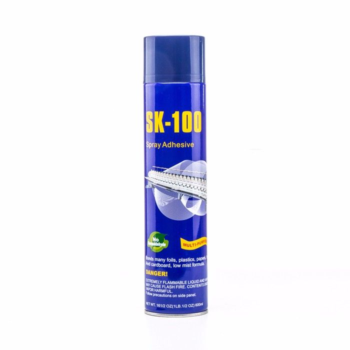 Embroidery spray adhesive