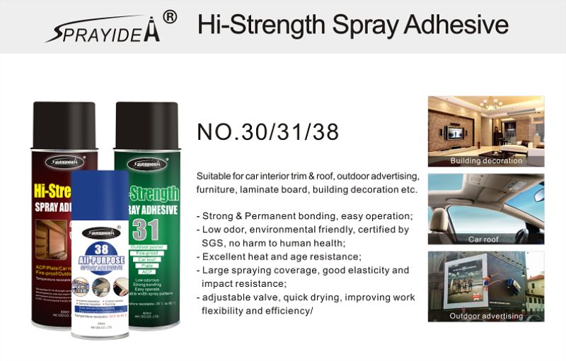 All purpose spray adhesive