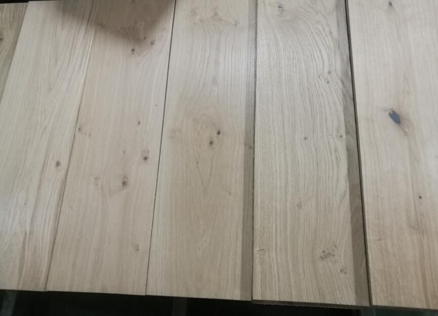 Engineered hardwood flooring - unlacquered