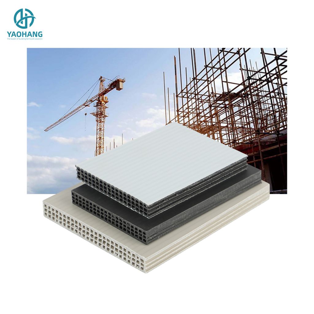 reusable plastic slab table formwork for construction project
