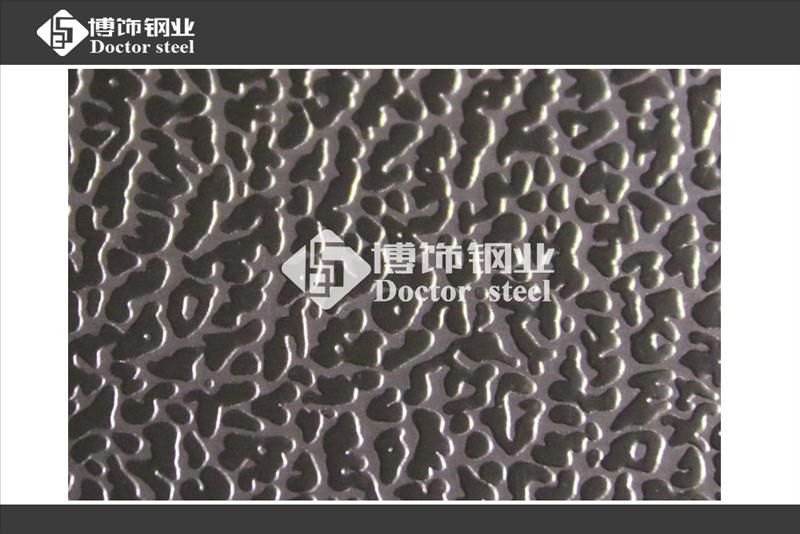 Decorative pattern Embossed Stainless Steel Sheet