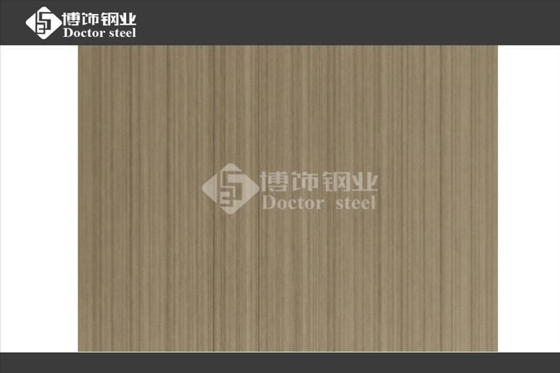 SUS304 4x8 Decorative Hairline color Stainless SteelSheet for wall pannel