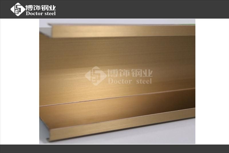 SUS304 4x8 Decorative Hairline color Stainless SteelSheet for wall pannel