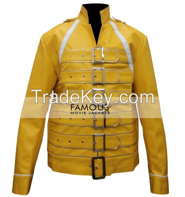 Freddie Mercury Yellow Concert Replica Jacket