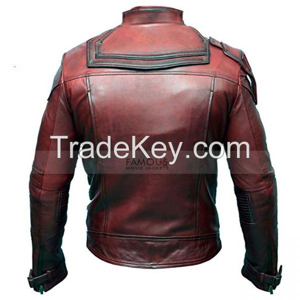 Guardians Of The Galaxy 2 Star Lord Leather Jacket