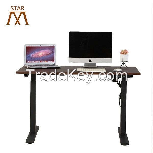 single motor electric height adjustable office desk electric standing desk electric sit stand desk
