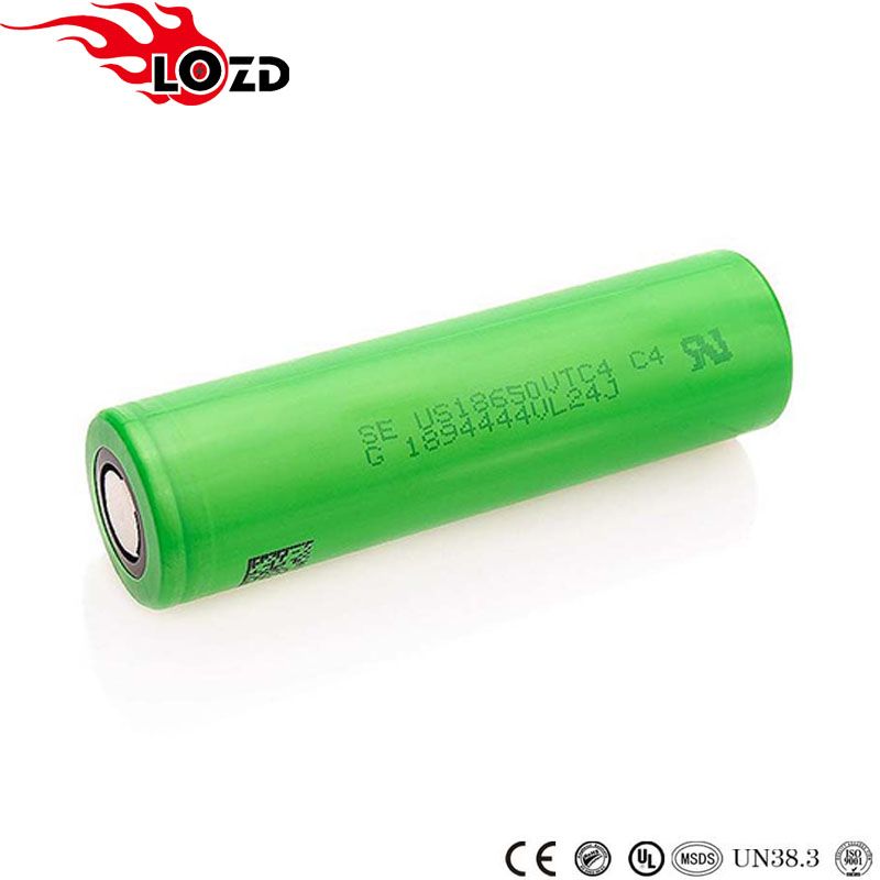 Authentic us18650vt 2100mah vtc4 18650 li ion battery for e-cigs