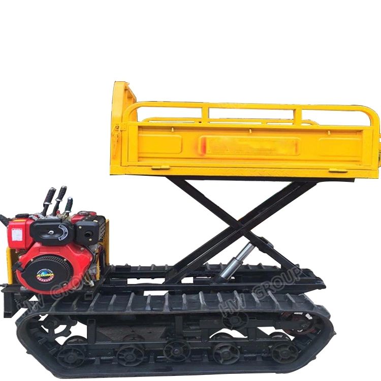 1 ton Mini diesel crawler dump truck