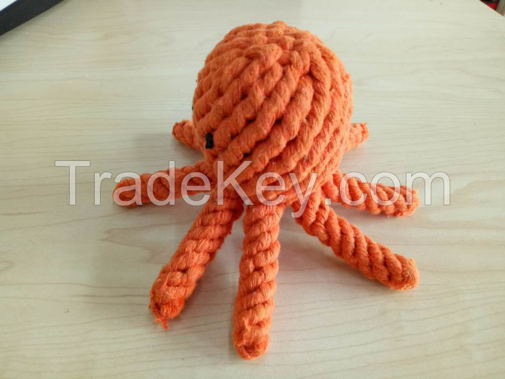 Pet Teeth Cleaning Dog Toy Octopus