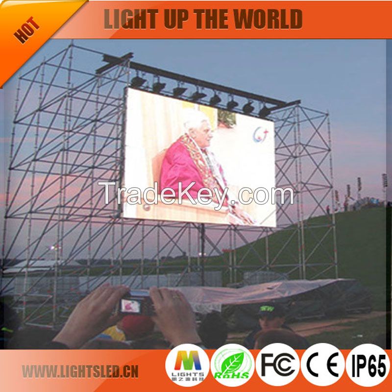 P4 China Outdoor Advertising Video Wall LED Tv Panel Display Screen Price