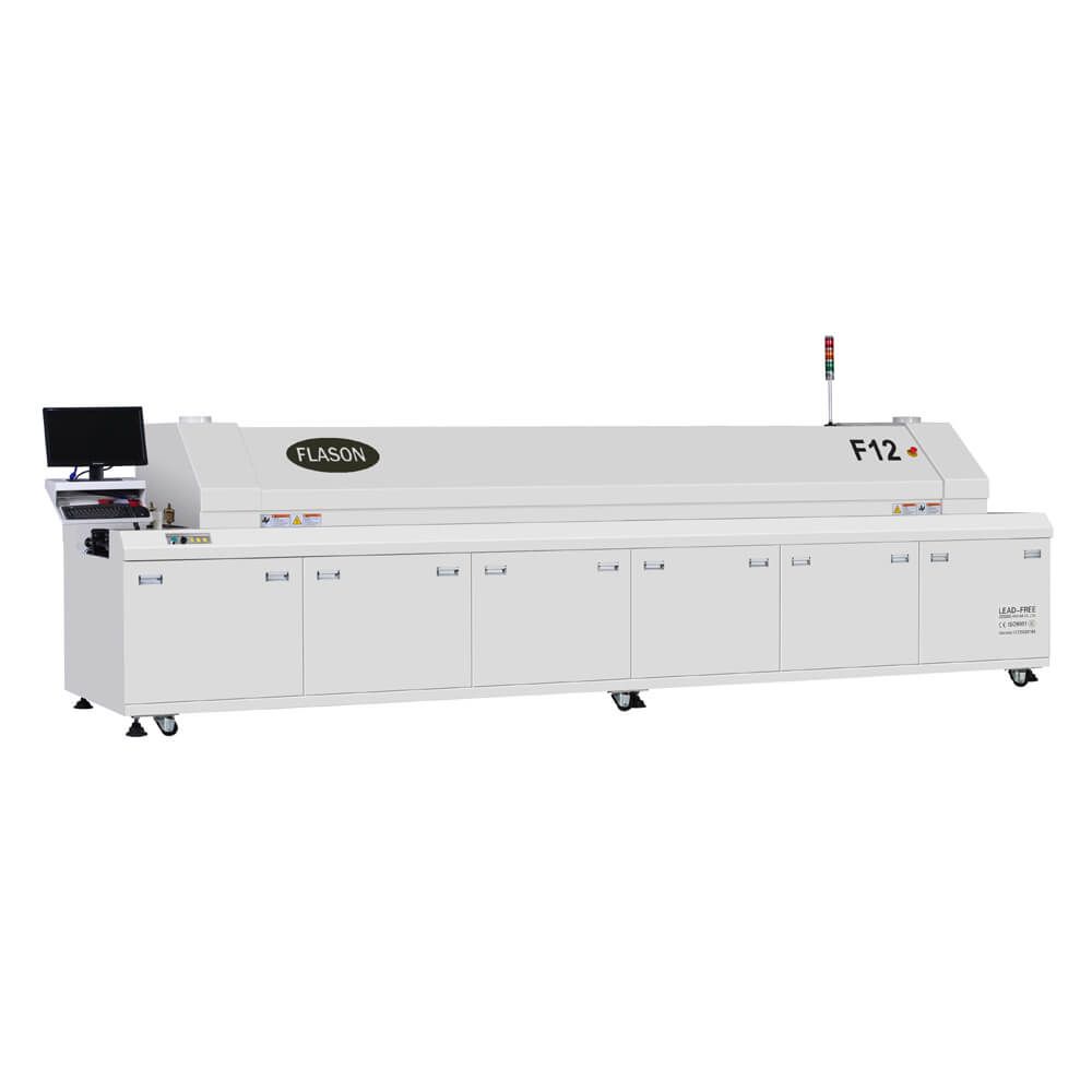 China second hand SMT assembly line machine reflow oven